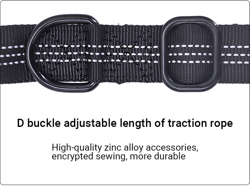 New Frog Buckle Dog Leash With Cushion Anti-Storm Nylon Anti-Escape Traction Rope Emporium Discounts 5 Daily Products Or Gadgets Per Day