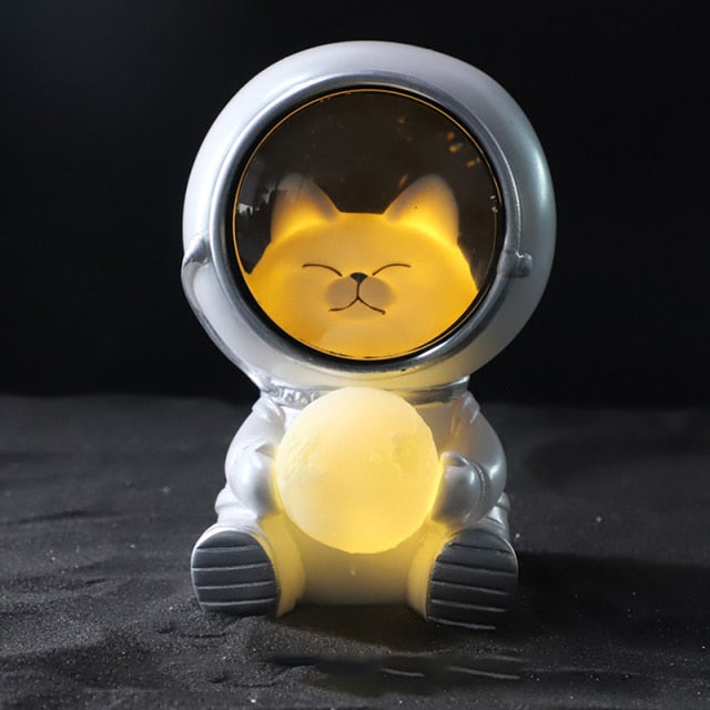 Cute Pet Astronaut LED Lamp Emporium Discounts