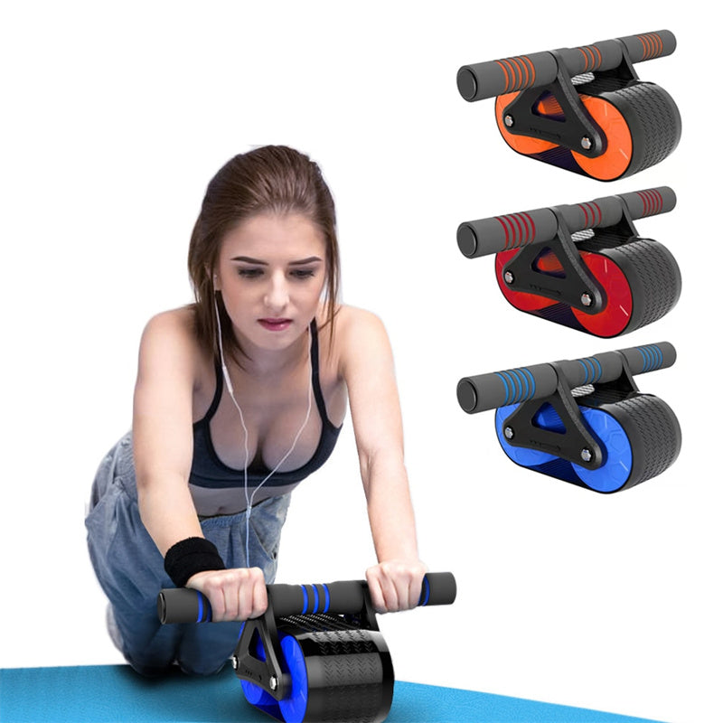 Double Wheel Abdominal Exerciser Women Men Automatic Rebound Ab Wheel Roller Waist Trainer Gym Sports Home Exercise Devices Emporium Discounts 5 Daily Products Or Gadgets Come in different colours