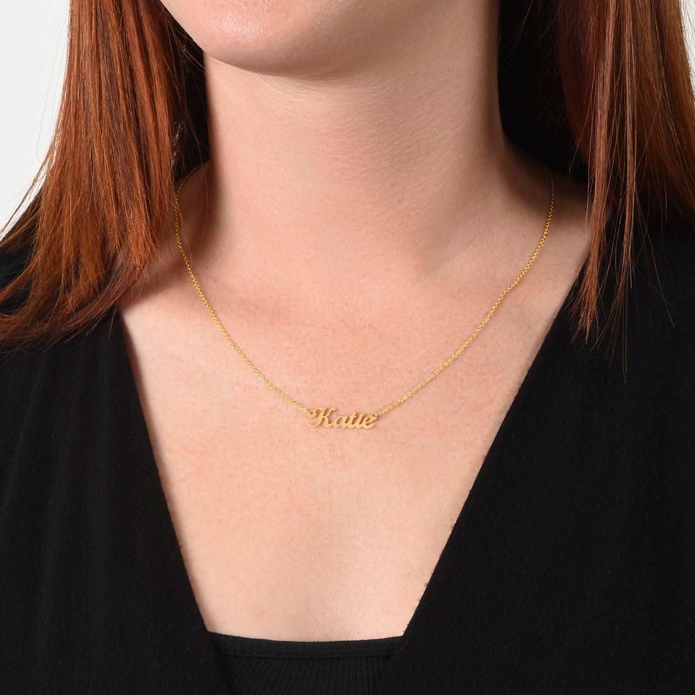 Necklace write the Name the person you love and offer her or him the present Emporium Discounts