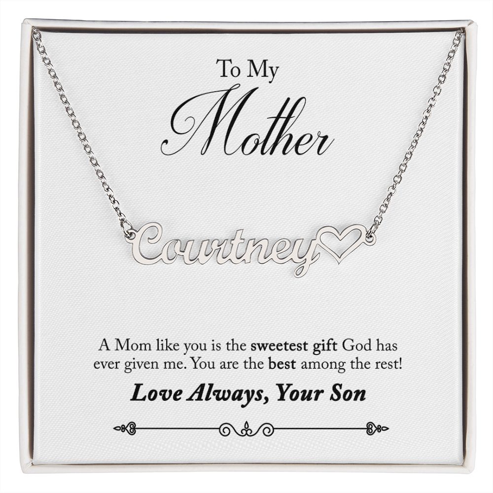 To My Mother Love Always Your Son Emporium Discounts