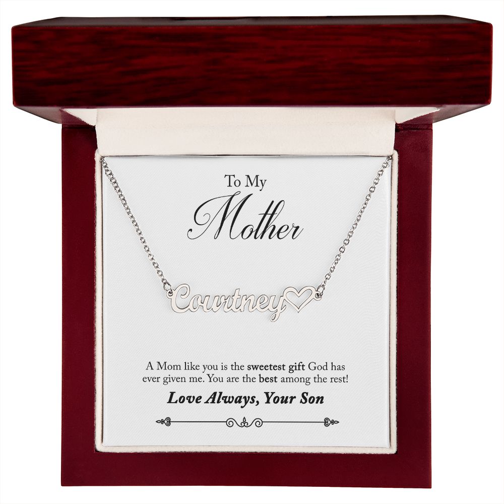 To My Mother Love Always Your Son Emporium Discounts