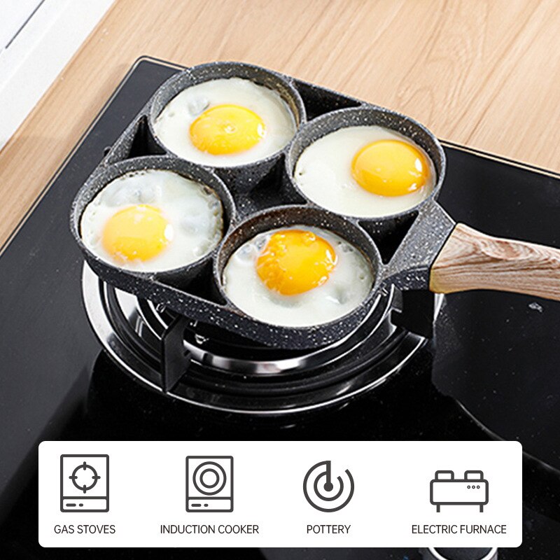 Four-hole Omelette Pan