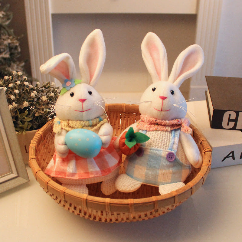 Easter Cartoon Cute Newspaper Egg Radish Luminous Rabbit Tabletop Decoration Emporium Discounts 5 Daily Products Discounts