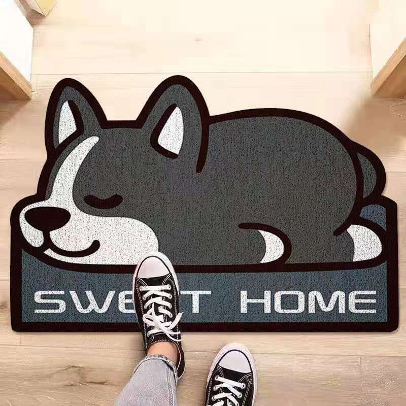 Entrance Door Cartoon Silk Ring Mat Entrance Door Emporium Discounts