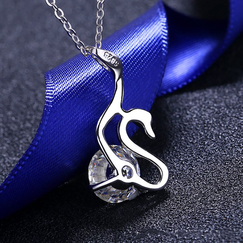 Moissanite Swan Diamond Necklace Emporium Discounts