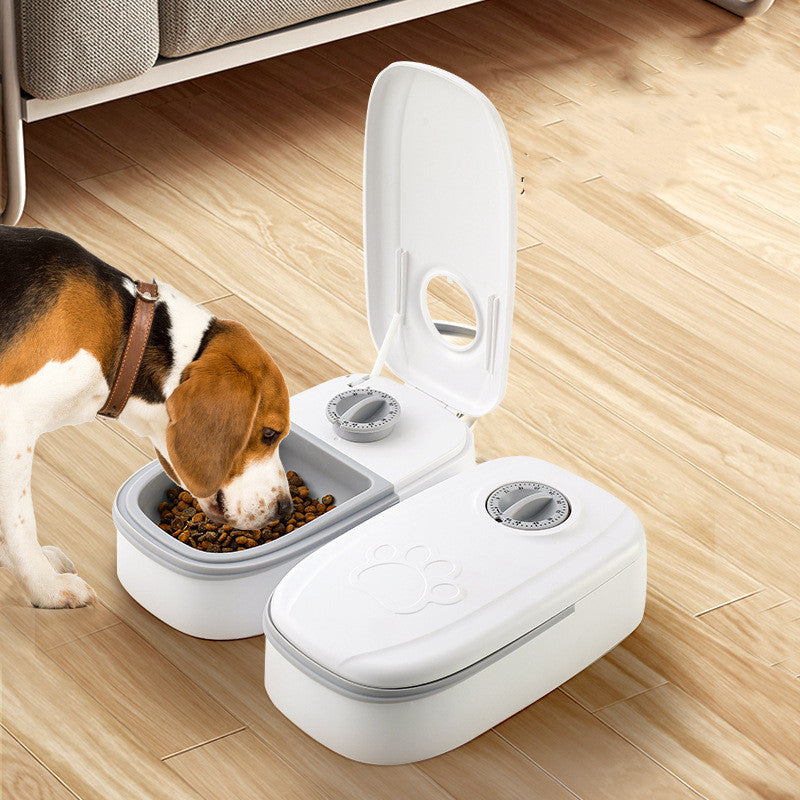 Products Automatic Pet Feeder Smart Food Dispenser For Cats Dogs Timer Stainless Steel Bowl Auto Dog Cat Pet Feeding Pets Supplies Emporium Discounts